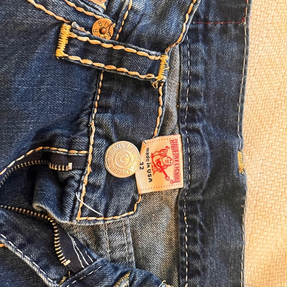 True Religion Dark Blue Boot Cut Jeans - Picture 3 of 3